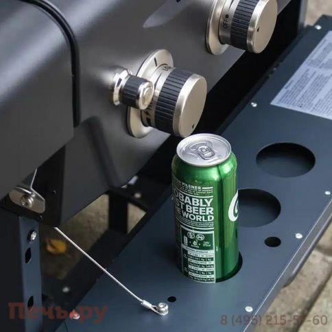 Газовый гриль Sahara X475 4 B BBQ Trolley Smokey Teal фото 26