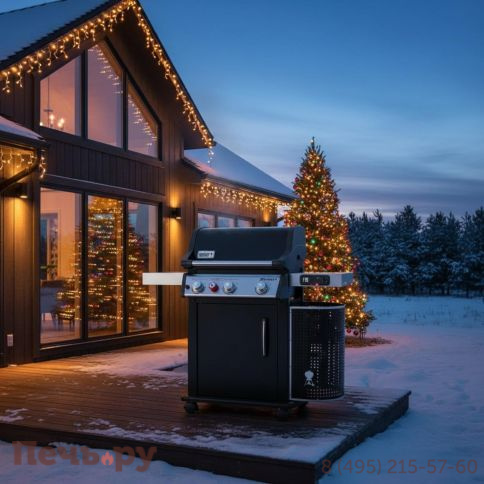 Газовый гриль Weber Spirit Premium EPX-325 GBS фото 3