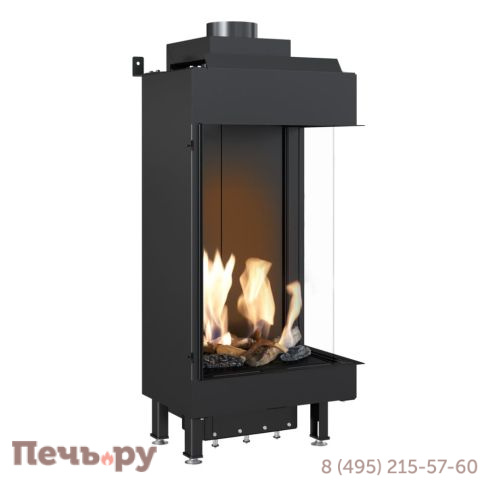 Газовый камин Kratki Leo/P/45/68/G31/37MBAR балонный газ фото