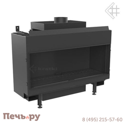 Газовый камин Kratki Pro Leo/100/G20 (магистральный газ) фото 4