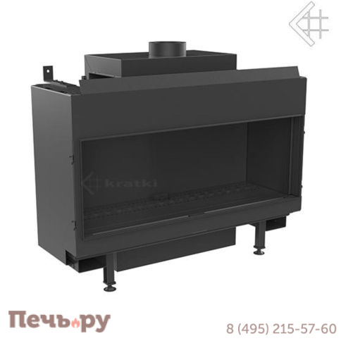 Газовый камин Kratki Pro Leo/100/G31/37MBAR (баллонный газ) фото 4
