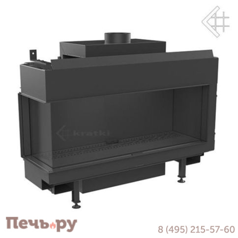 Газовый камин Kratki Pro Leo/100/G31/37MBAR (баллонный газ) фото 4