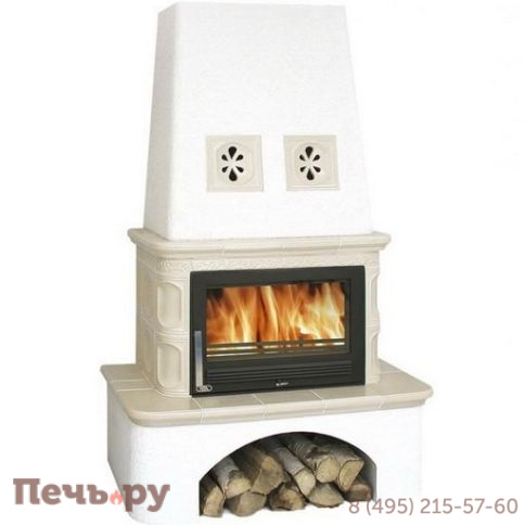 Готовый камин ABX Laponie с теплообменником фото 6