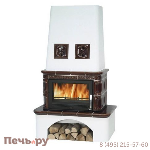 Готовый камин ABX Laponie с теплообменником фото