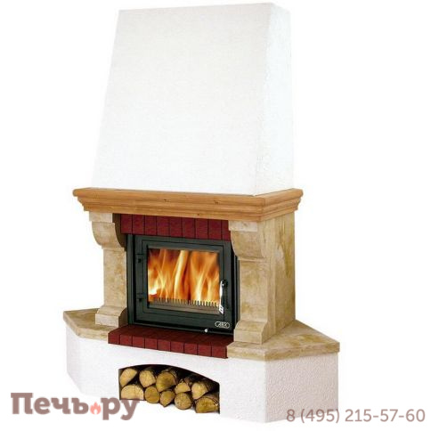 Готовый камин ABX Oxford Klasik угловой фото