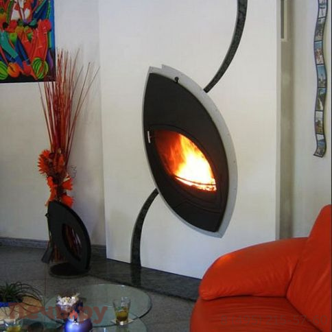 Готовый камин Arkiane Fayko встроенный односторонний фото 2