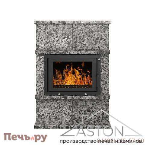 Готовый камин Aston 600 Vyborg Н-1176 Пироксенит Элит фото 2