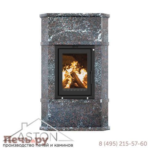 Готовый камин Aston Вертикаль Bran H-1346 Амфиболит фото 2