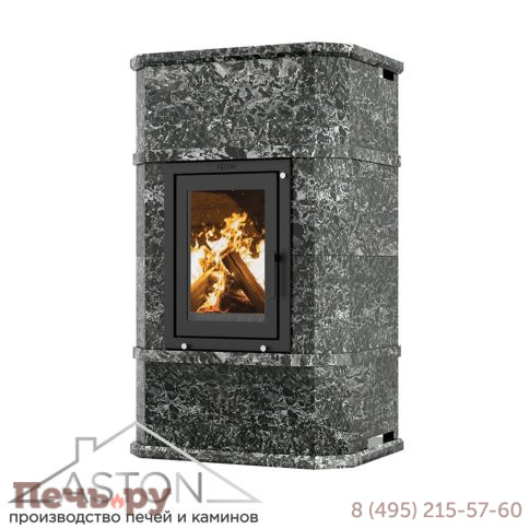 Готовый камин Aston Вертикаль Bran H-1346 Пироксенит Элит фото