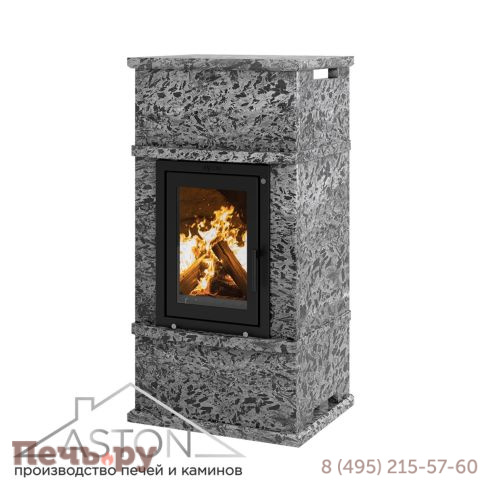 Готовый камин Aston Вертикаль Vyborg Н-1346 Пироксенит Элит фото