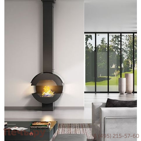 Готовый камин Bordelet Lara 912 центральный без стекла фото