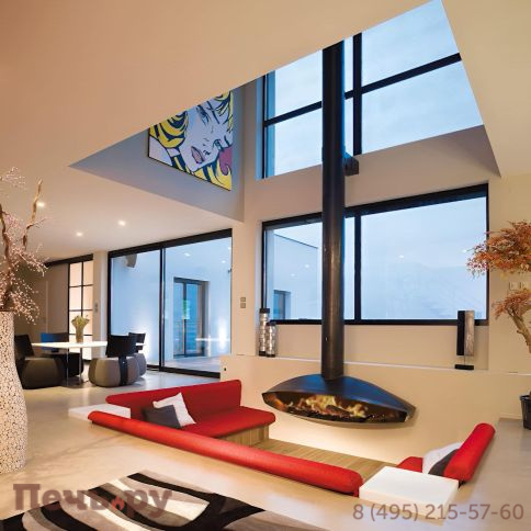 Готовый камин Focus Antefocus (пристенный) фото 3