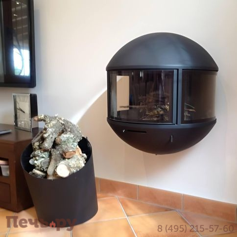 Готовый камин Focus Edofocus 631 труба в стене фото 4