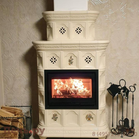 Готовый камин КимрПечь Истра пристенный-двухъярусный фото 31