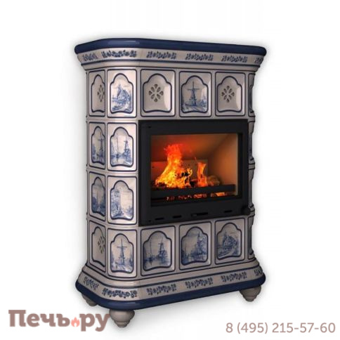 Готовый камин КимрПечь Истра пристенный фото