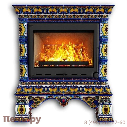 Готовый камин КимрПечь Кострома пристенный с топкой Астов К7454 фото 16