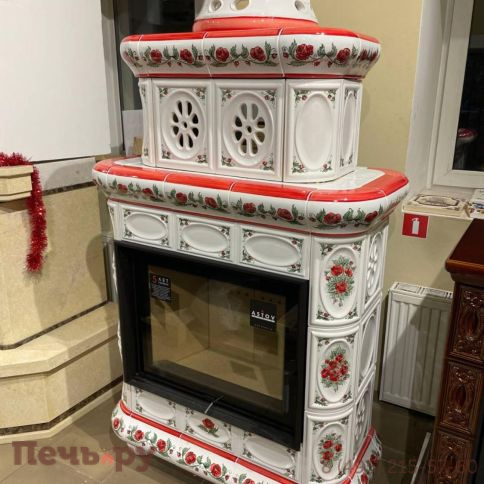 Готовый камин КимрПечь Медальон пристенный-двухъярусный фото 17