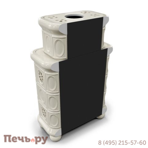 Готовый камин КимрПечь Медальон пристенный-двухъярусный фото 24