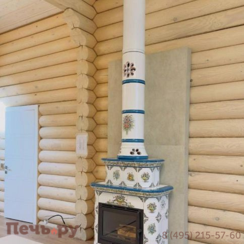 Готовый камин КимрПечь Прованс пристенный двухъярусный фото 27