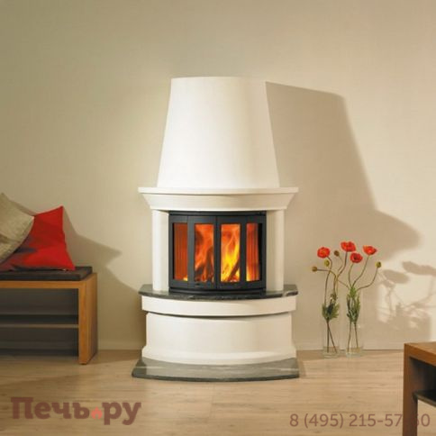 Готовый камин Nordpeis Geilo пристенный + топка NI-22 фото 2