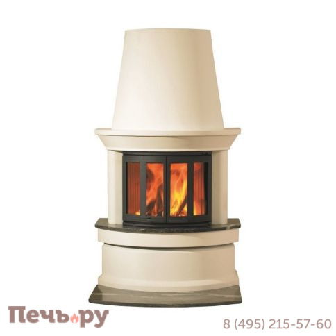 Готовый камин Nordpeis Geilo пристенный + топка NI-22 фото