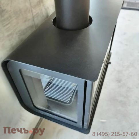 Готовый камин Rocal City (прямое стекло) фото 4