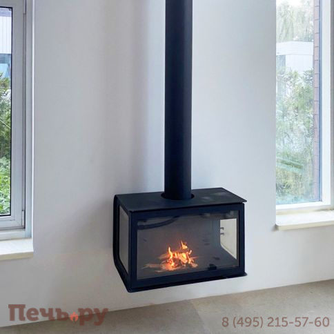 Готовый камин Rocal City (прямое стекло) фото 5
