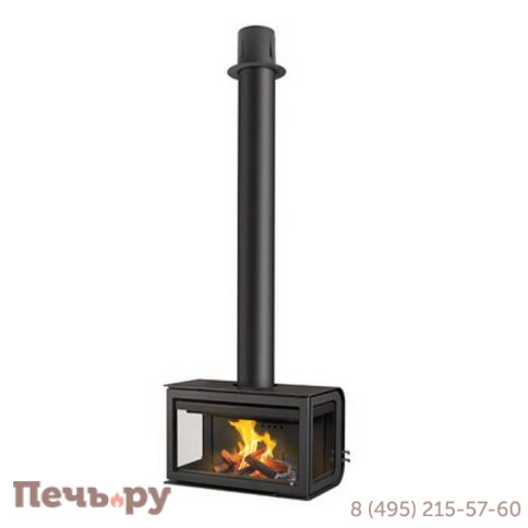 Готовый камин Rocal City (прямое стекло) фото