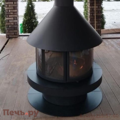 Готовый камин Rocal Gala черный фото 15