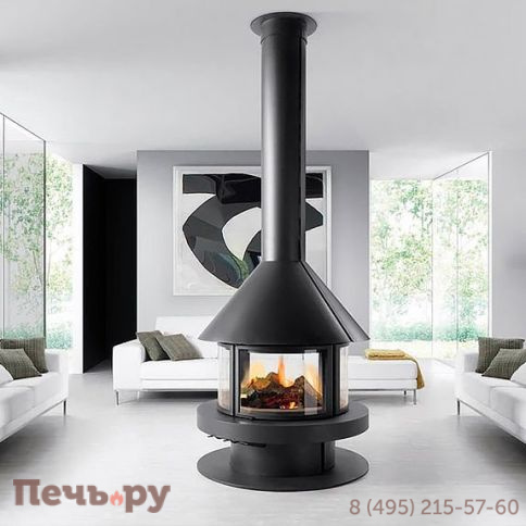 Готовый камин Rocal Gala черный фото 2