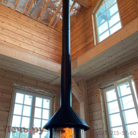 Готовый камин Rocal Gala черный фото 4