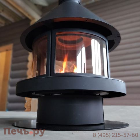 Готовый камин Rocal Gala черный фото 8