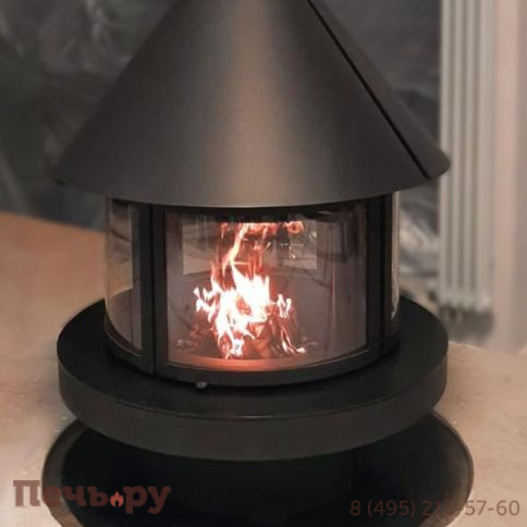 Готовый камин Rocal Gala черный фото 9