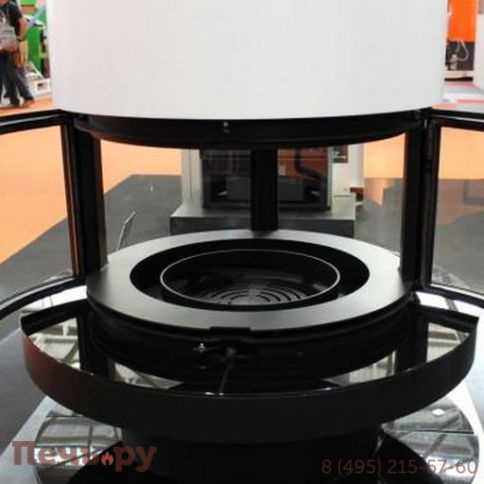 Готовый камин Rocal Prune черный фото 2