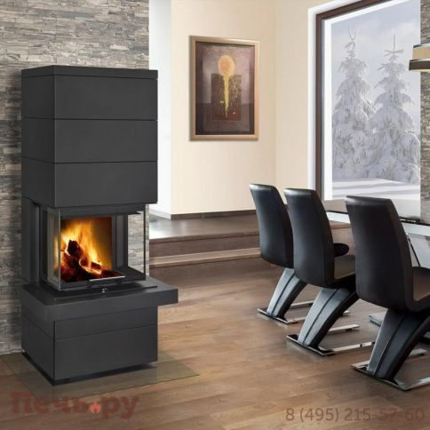 Готовый камин Romotop Cara CSN Akum метал фото