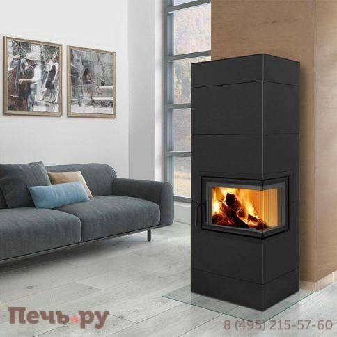 Готовый камин Romotop Variant R/L Akum метал фото