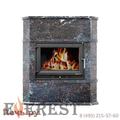 Готовый камин Везувий Everest Z14 Bran Н-1180 Амфиболит фото 2