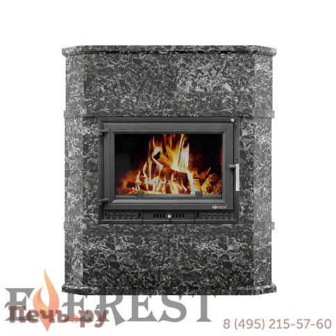 Готовый камин Везувий Everest Z14 Bran Н-1180 Пироксенит Элит фото 2