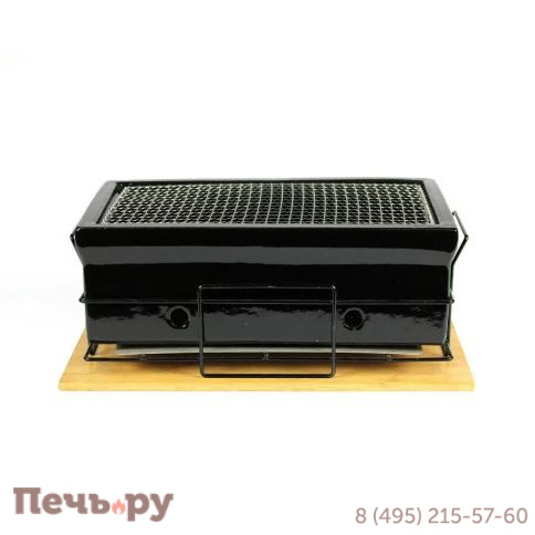 Гриль Yakiniku Shichirin Black Edition прямоугольный фото 5
