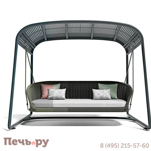 Качели плетеные с подушкой Atmosphera Ludo фото 5