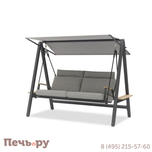 Качели садовые Brafritid Malmo/алюминий/тик фото