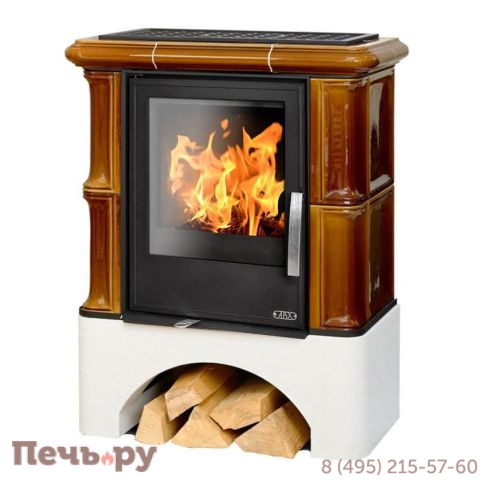 Кафельная печь ABX Bavaria KI, с допуском воздуха, с теплообменником фото 2