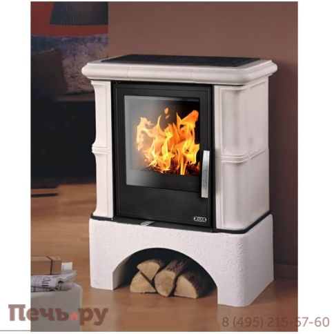 Кафельная печь ABX Bavaria KI, с допуском воздуха, с теплообменником фото 5