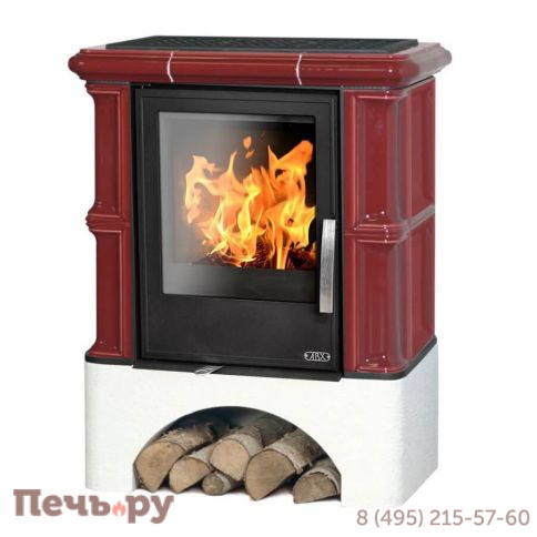 Кафельная печь ABX Bavaria KI, с допуском воздуха, с теплообменником фото 6