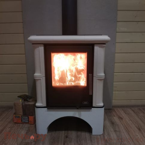 Кафельная печь ABX Bavaria KI, с допуском воздуха, с теплообменником фото 8