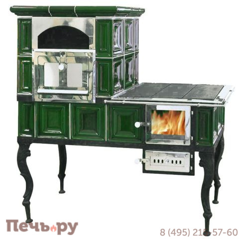 Кафельная печь ABX большая плита фото 2