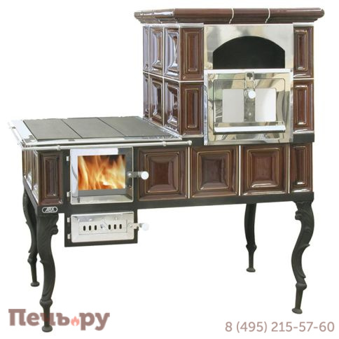 Кафельная печь ABX большая плита фото 3