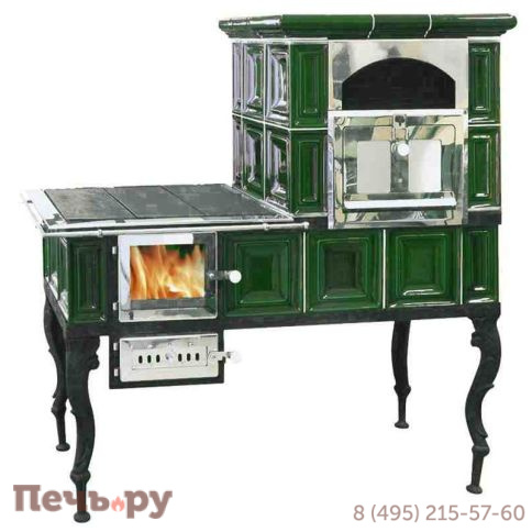 Кафельная печь ABX большая плита фото