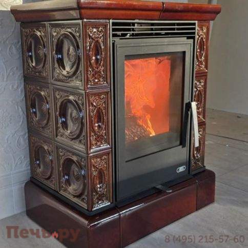 Кафельная печь ABX Helvetia KP (кафельный цоколь) фото 9