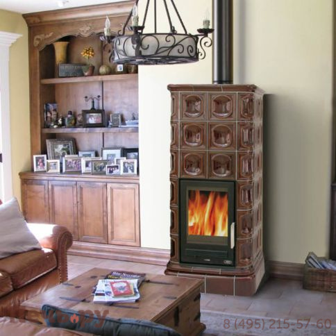 Кафельная печь ABX Kaledonie KPI, с допуском воздуха фото 4